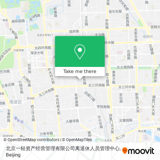 北京一轻资产经营管理有限公司离退休人员管理中心 map