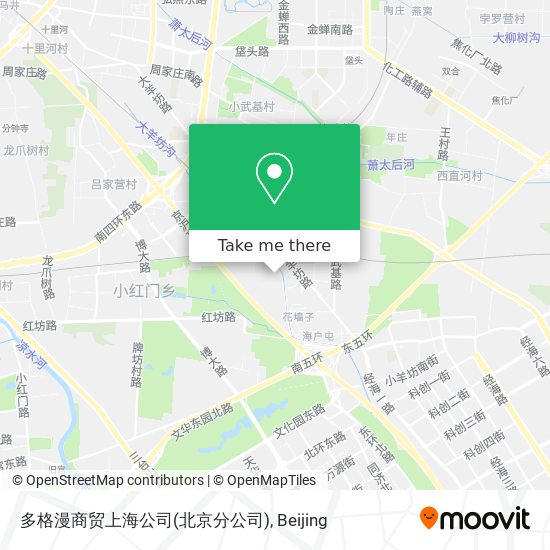 多格漫商贸上海公司(北京分公司) map