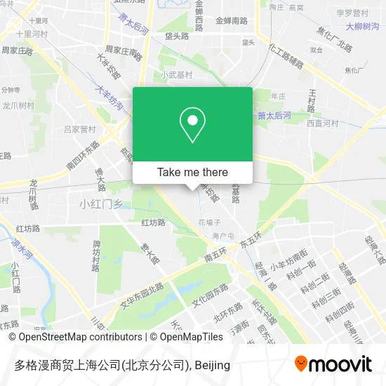 多格漫商贸上海公司(北京分公司) map