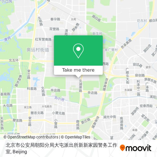北京市公安局朝阳分局大屯派出所新新家园警务工作室 map