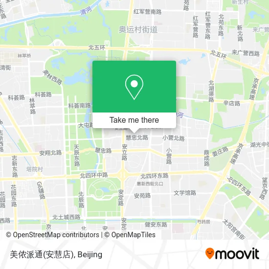 美侬派通(安慧店) map