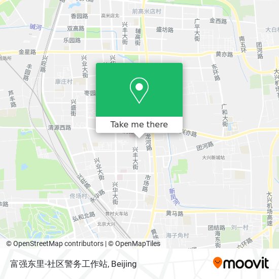 富强东里-社区警务工作站 map