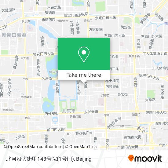 北河沿大街甲143号院(1号门) map
