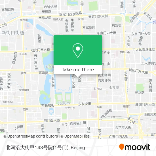 北河沿大街甲143号院(1号门) map