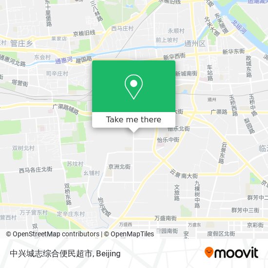 中兴城志综合便民超市 map