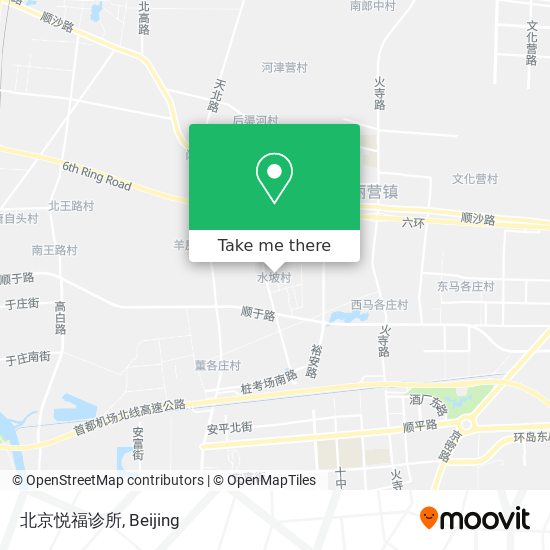 北京悦福诊所 map