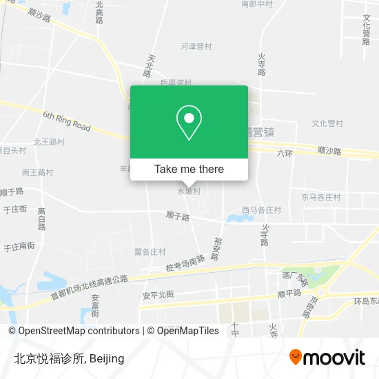 北京悦福诊所 map