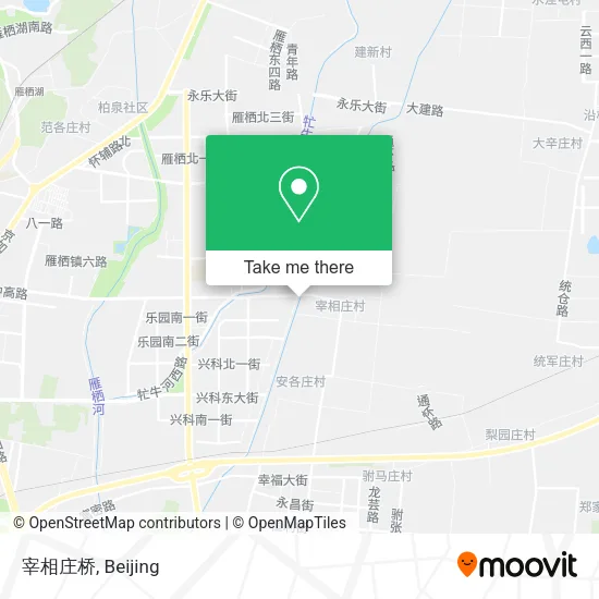 宰相庄桥 map