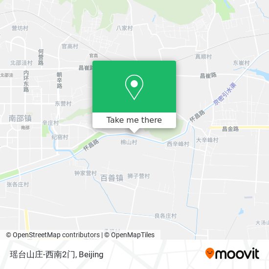 瑶台山庄-西南2门 map