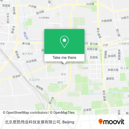 北京星凯伟业科技发展有限公司 map