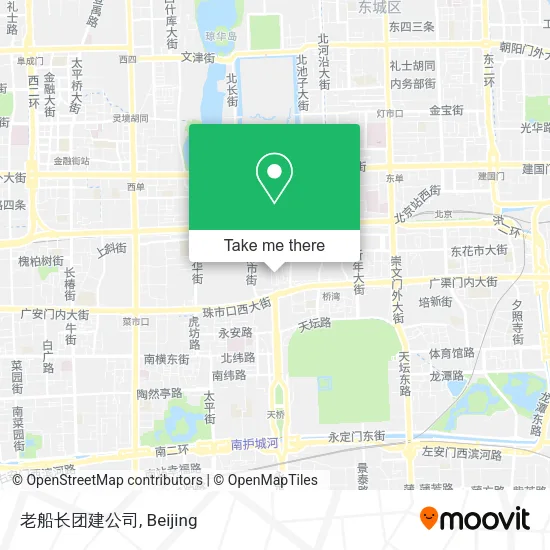 老船长团建公司 map