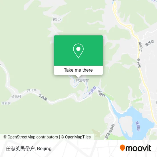 任淑英民俗户 map