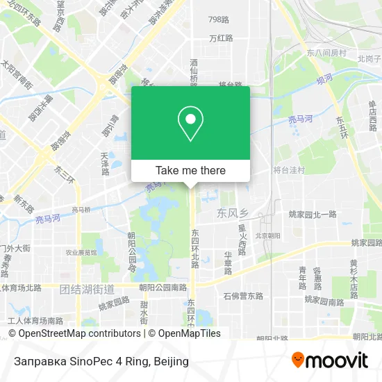 Заправка SinoPec 4 Ring map