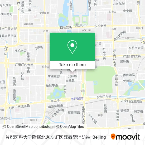 首都医科大学附属北京友谊医院微型消防站 map