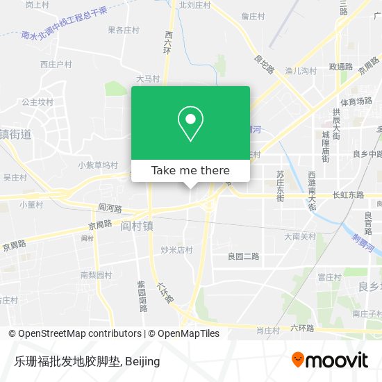 乐珊福批发地胶脚垫 map