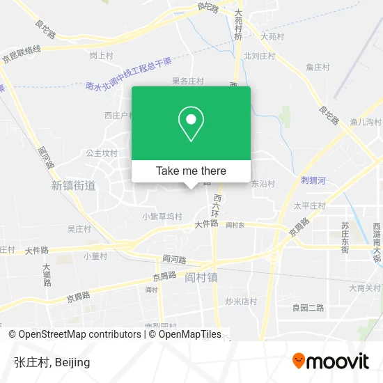 张庄村 map