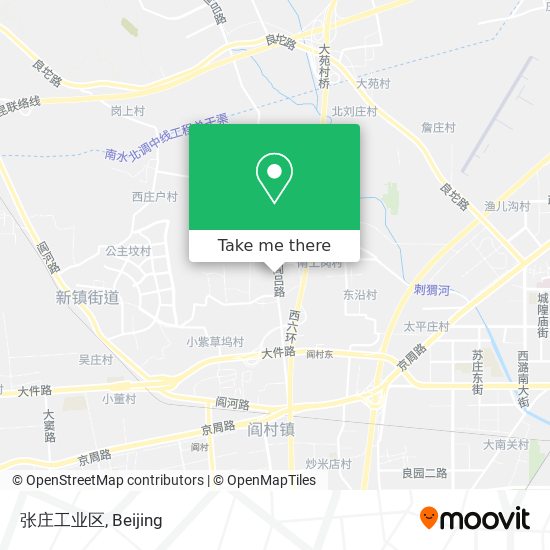 张庄工业区 map