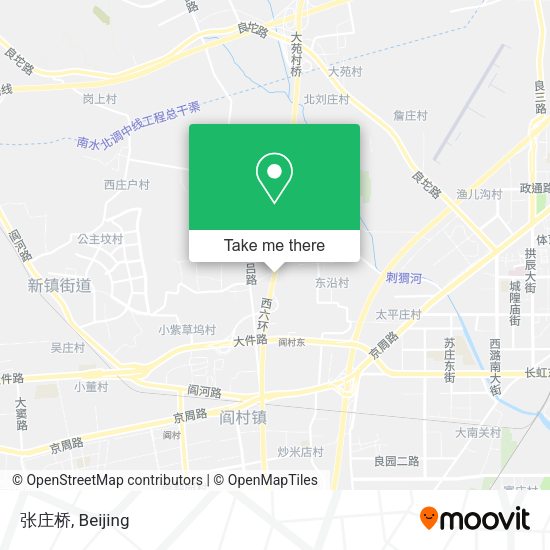 张庄桥 map