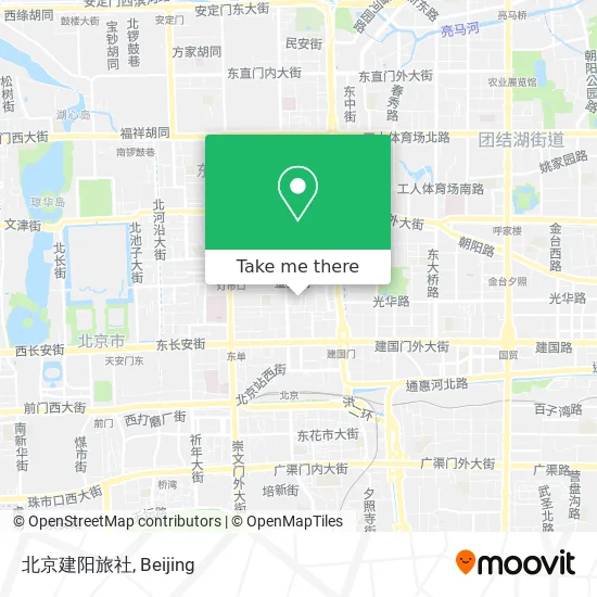 北京建阳旅社 map