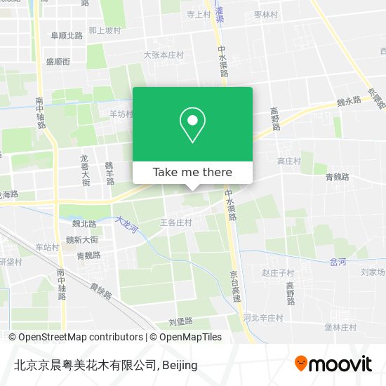 北京京晨粤美花木有限公司 map