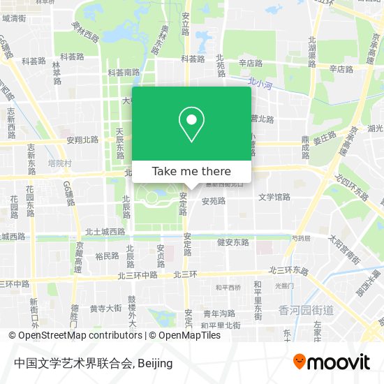 中国文学艺术界联合会 map