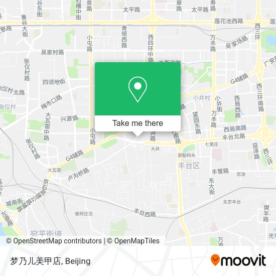 梦乃儿美甲店 map