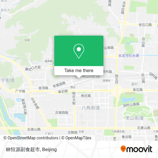 林恒源副食超市 map