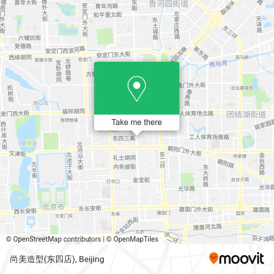 尚美造型(东四店) map