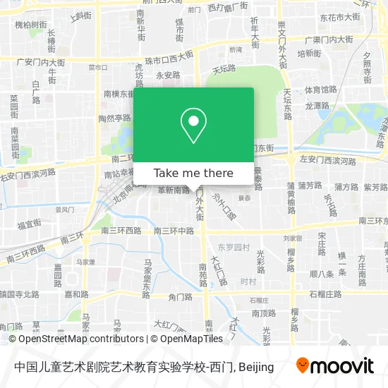 中国儿童艺术剧院艺术教育实验学校-西门 map