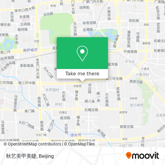 秋艺美甲美睫 map
