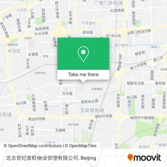 北京世纪首旺物业管理有限公司 map