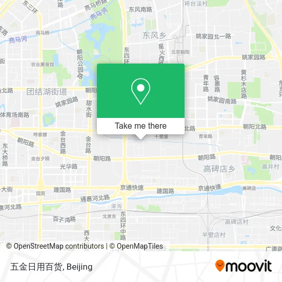 五金日用百货 map