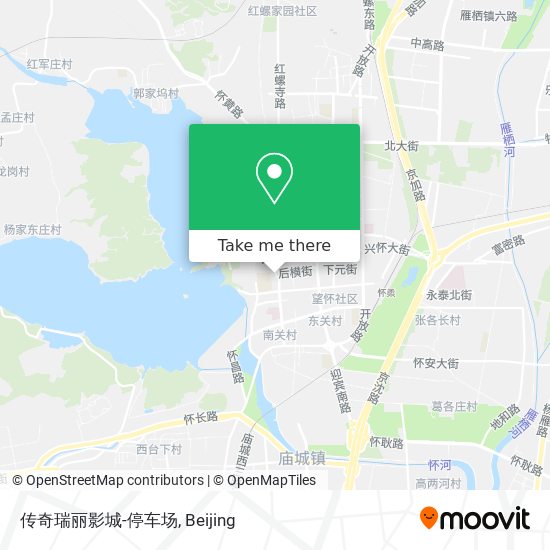 传奇瑞丽影城-停车场 map