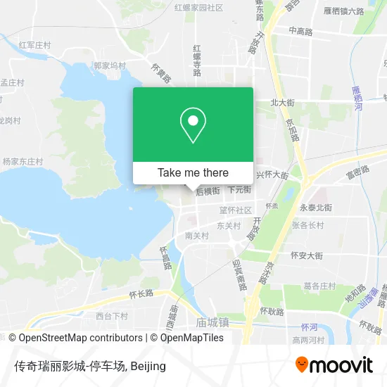传奇瑞丽影城-停车场 map
