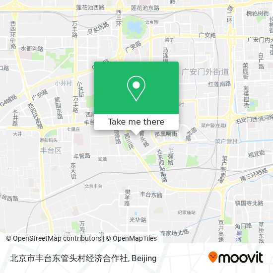 北京市丰台东管头村经济合作社 map