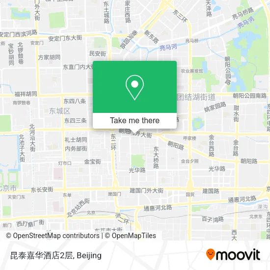 昆泰嘉华酒店2层 map