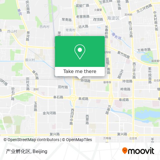 产业孵化区 map
