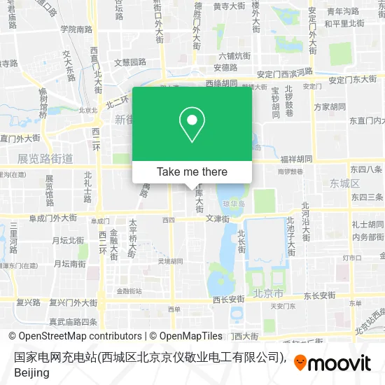国家电网充电站(西城区北京京仪敬业电工有限公司) map