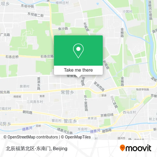 北辰福第北区-东南门 map