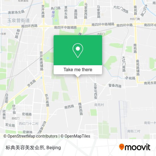 标典美容美发会所 map