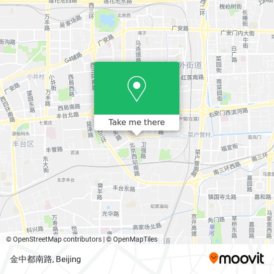 金中都南路 map
