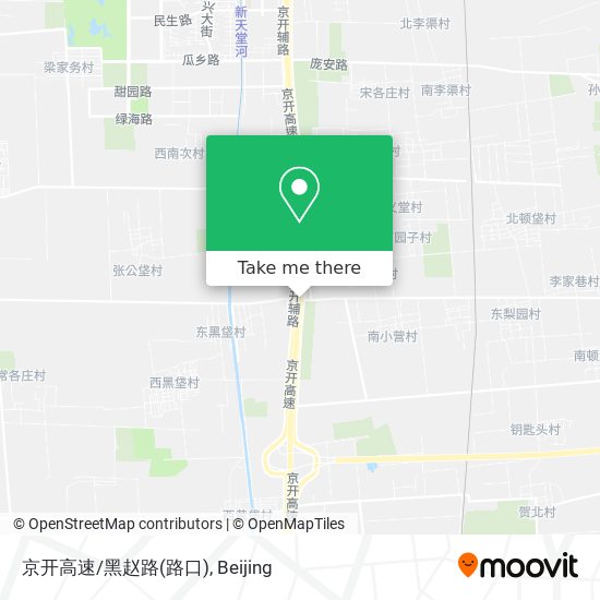 京开高速/黑赵路(路口) map
