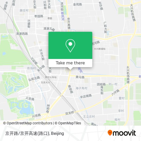 京开路/京开高速(路口) map