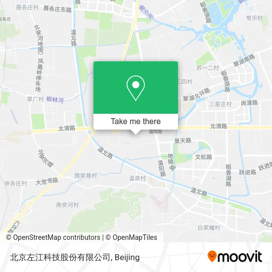 北京左江科技股份有限公司 map