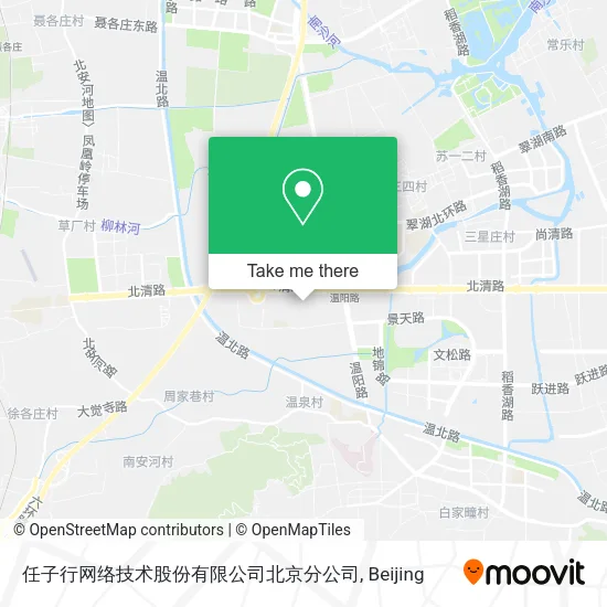 任子行网络技术股份有限公司北京分公司 map