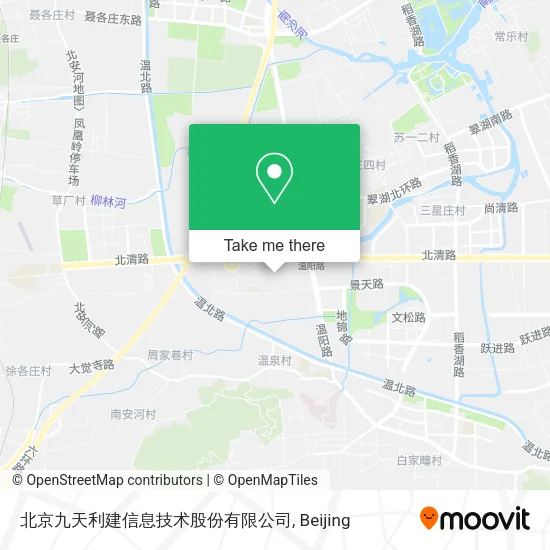 北京九天利建信息技术股份有限公司 map