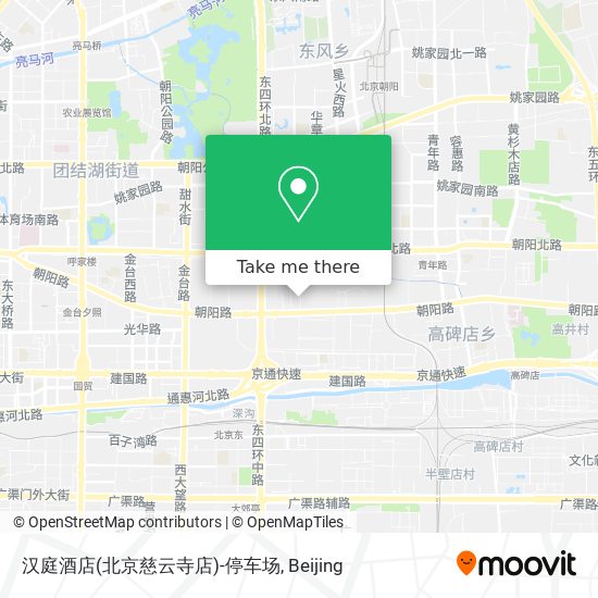 汉庭酒店(北京慈云寺店)-停车场 map