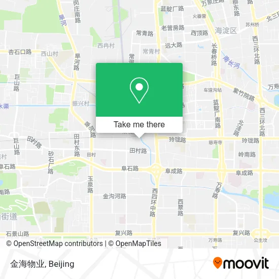 金海物业 map