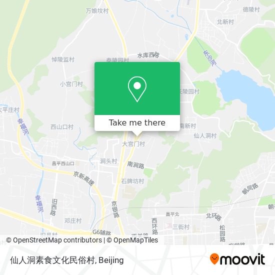 仙人洞素食文化民俗村 map