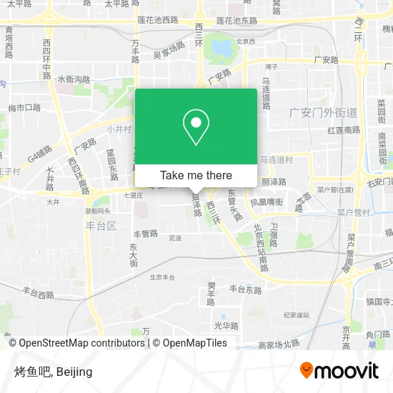 烤鱼吧 map